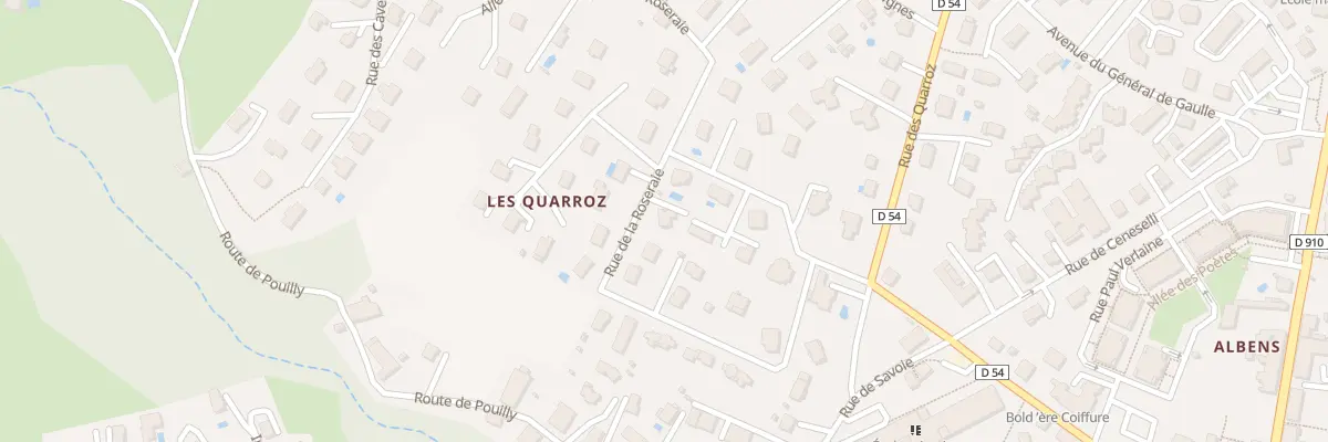 Plan du 211 Rue de la Roseraie à Entrelacs