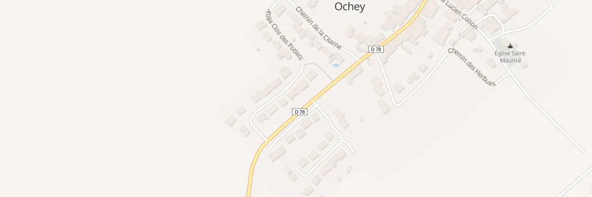 Plan du 128 All Clos des Potiers à Ochey