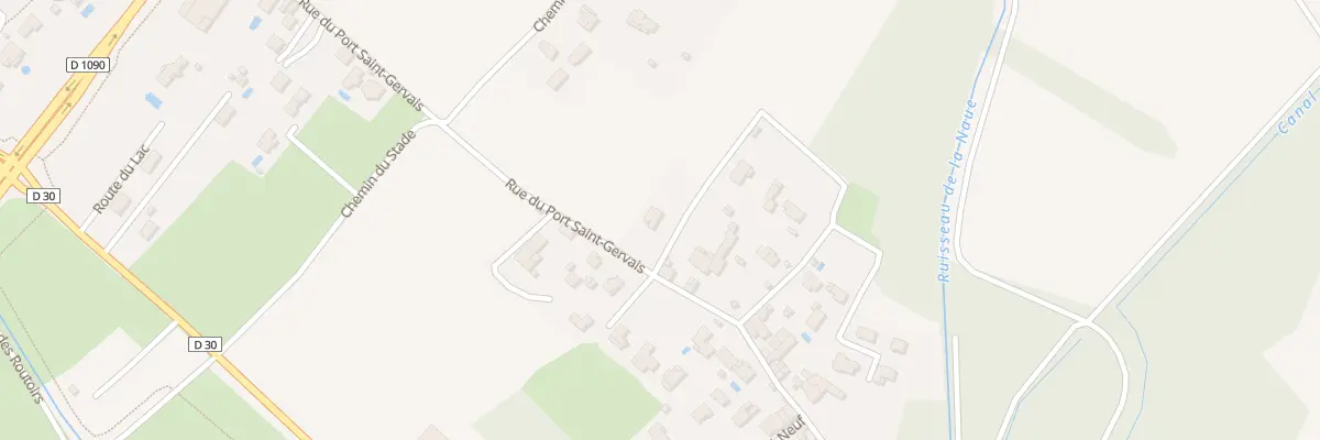 Plan du 591 Rue du Port Saint Gervais à La Terrasse