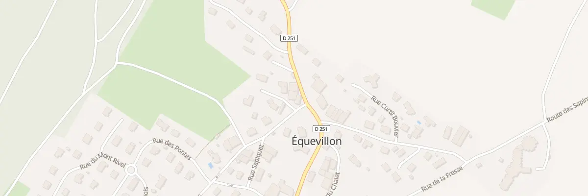 Plan du 2 Rue du Clos Martin à Équevillon