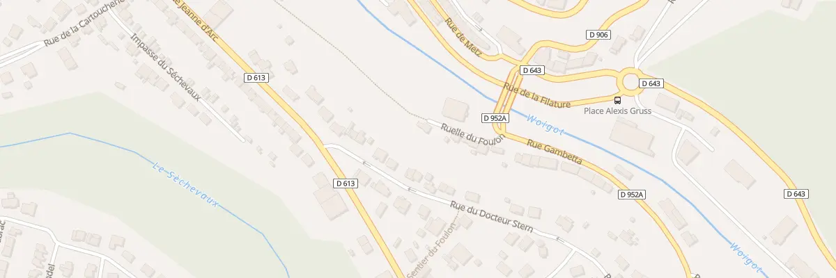 Plan du 6 Rle du Foulon à Val de Briey