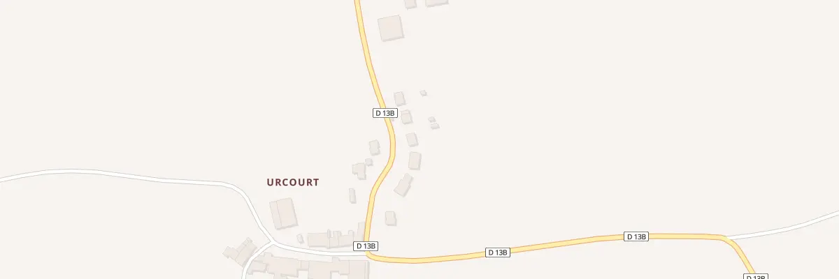 Plan du 15 Urcourt à Bruville