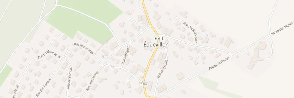 Plan du 7 Rte de Saint-Germain à Équevillon