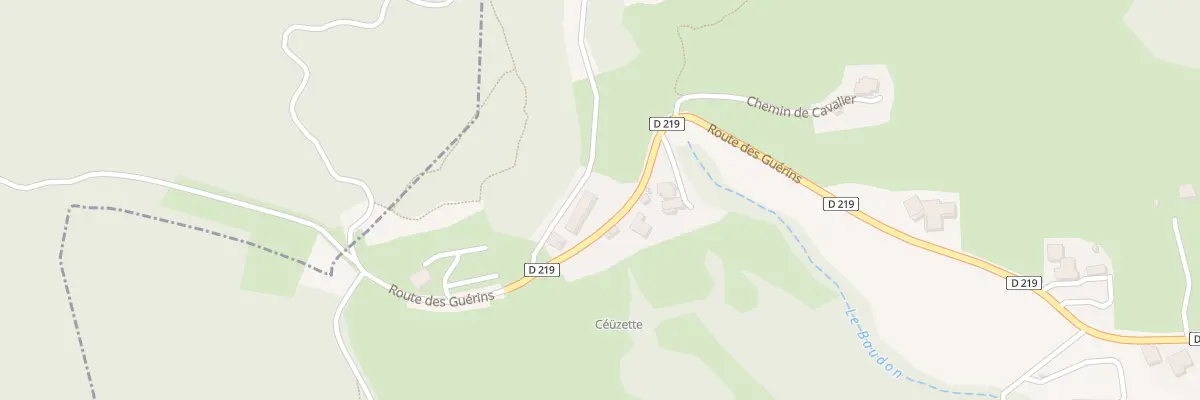 Plan du 5046 Les Guerins à Sigoyer