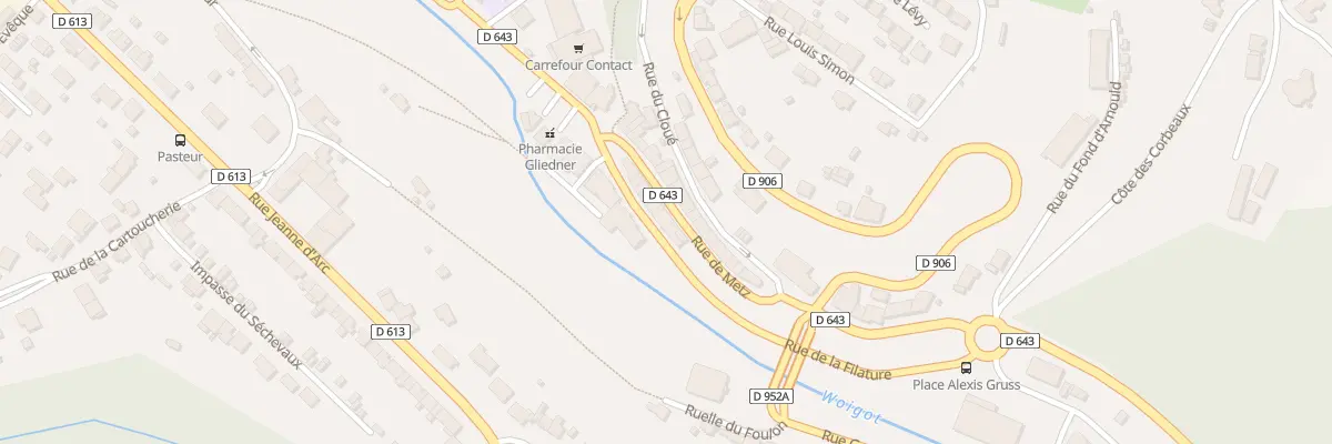 Plan du 34 Rue de Metz à Val de Briey