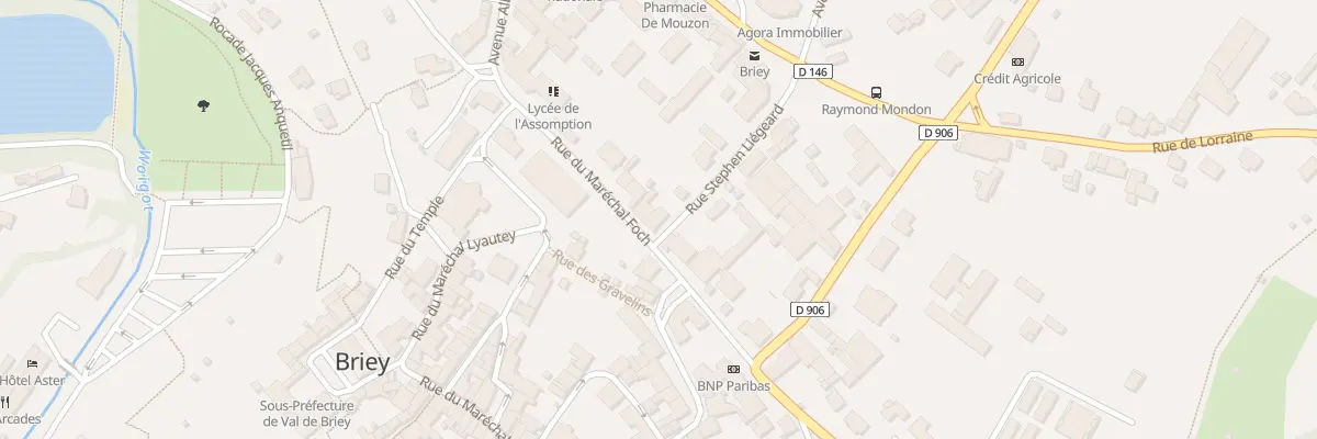 Plan du 11 Rue Mal Foch à Val de Briey
