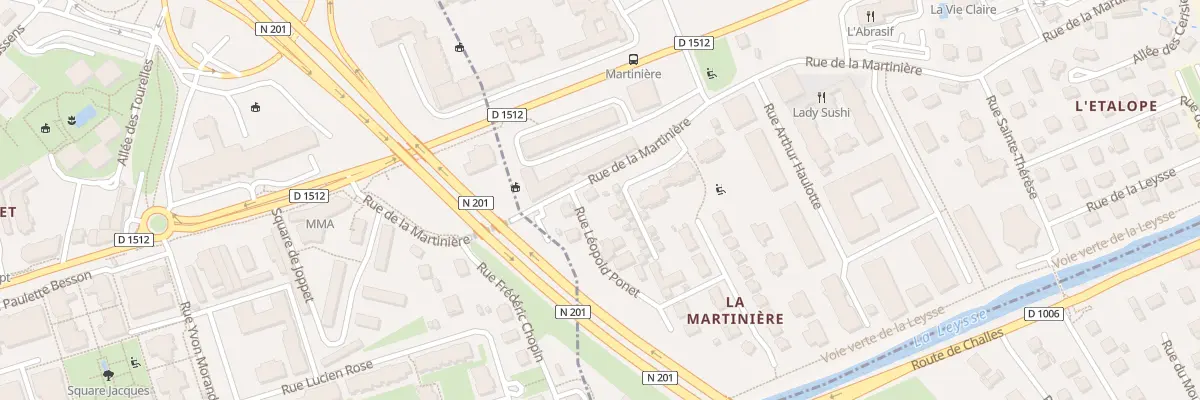 Plan du 11 Imp Martiniere à Bassens