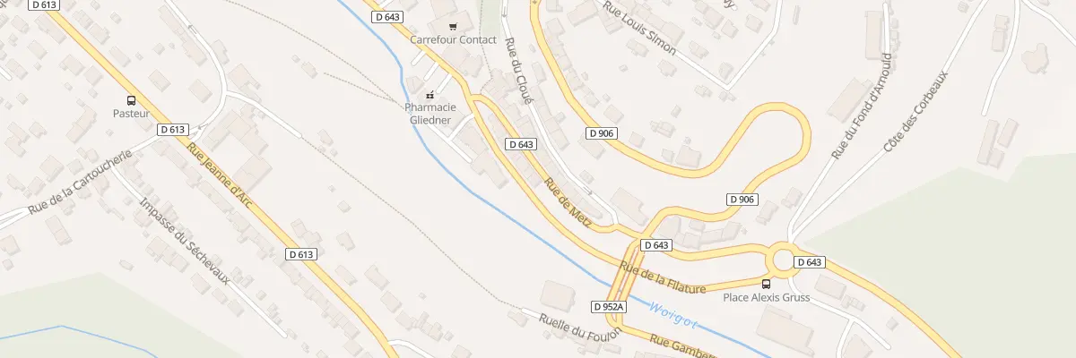 Plan du 38 Rue de Metz à Val de Briey