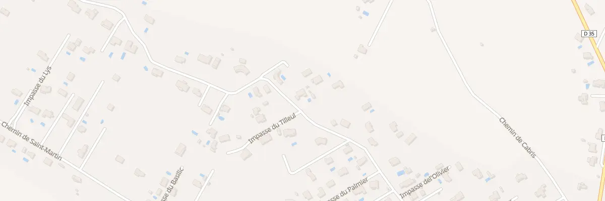 Plan du 644 Le Gavelier à Brue-Auriac