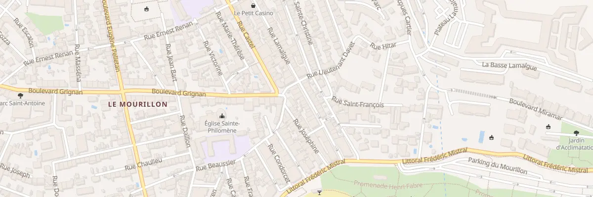 Plan du 71 Bd Sainte Hélène à Toulon