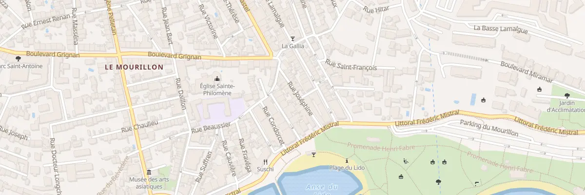 Plan du 54 Rue Joséphine à Toulon