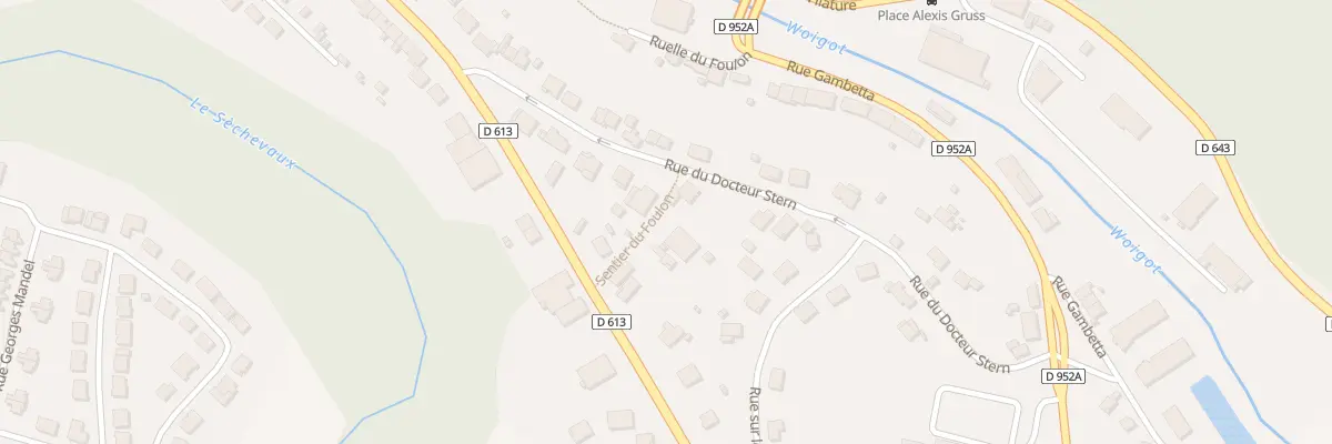 Plan du 10 Rue du Doc Stern à Val de Briey