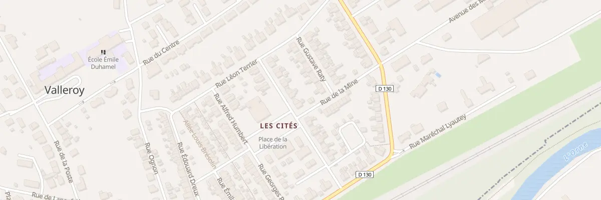 Plan du 24 Rue Alfred Labbé à Valleroy