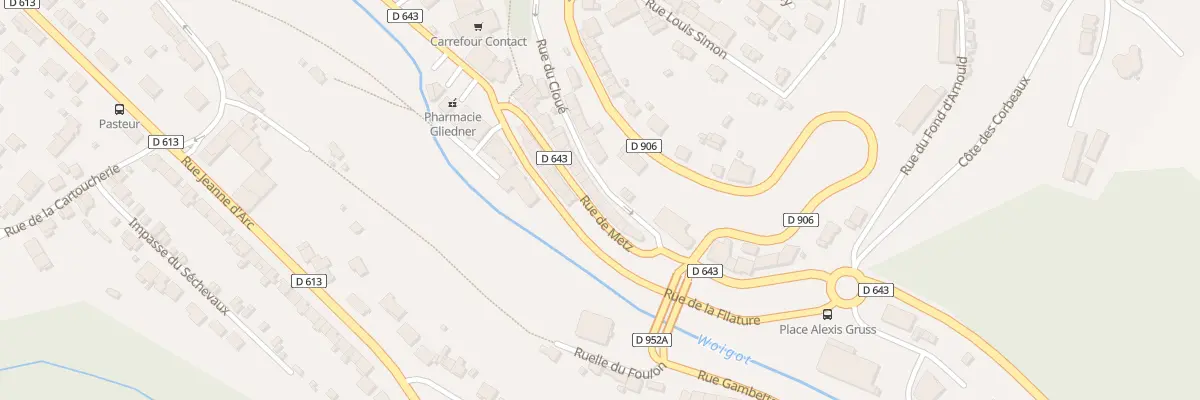 Plan du 55 Rue de Metz à Val de Briey