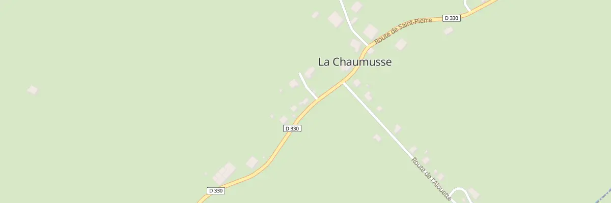Plan du 35 Rte de Saint-Pierre à La Chaumusse