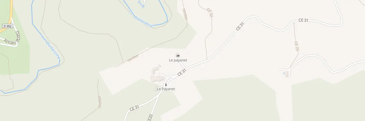 Plan du 5022C Le Payanet à Saint-Martin-de-Brômes