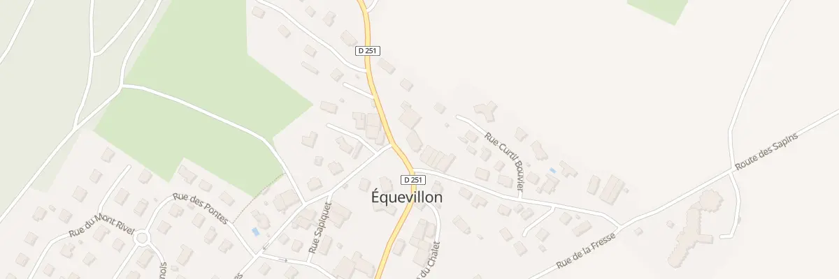 Plan du 8 Rte de Saint-Germain à Équevillon