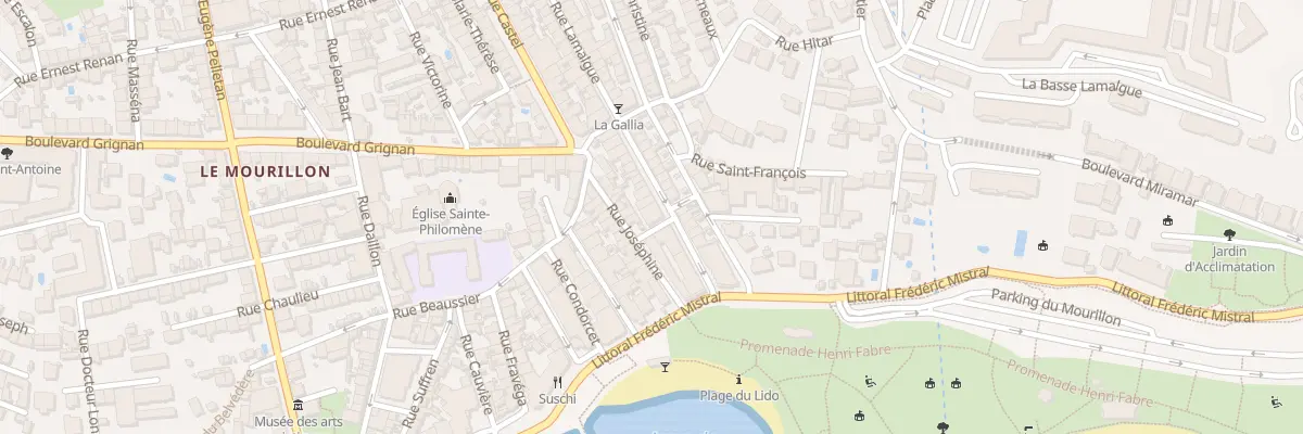 Plan du 83B Bd Sainte Hélène à Toulon