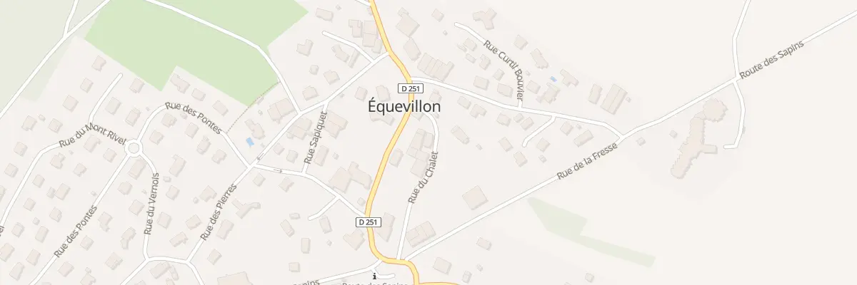 Plan du 4 Rue du Chalet à Équevillon