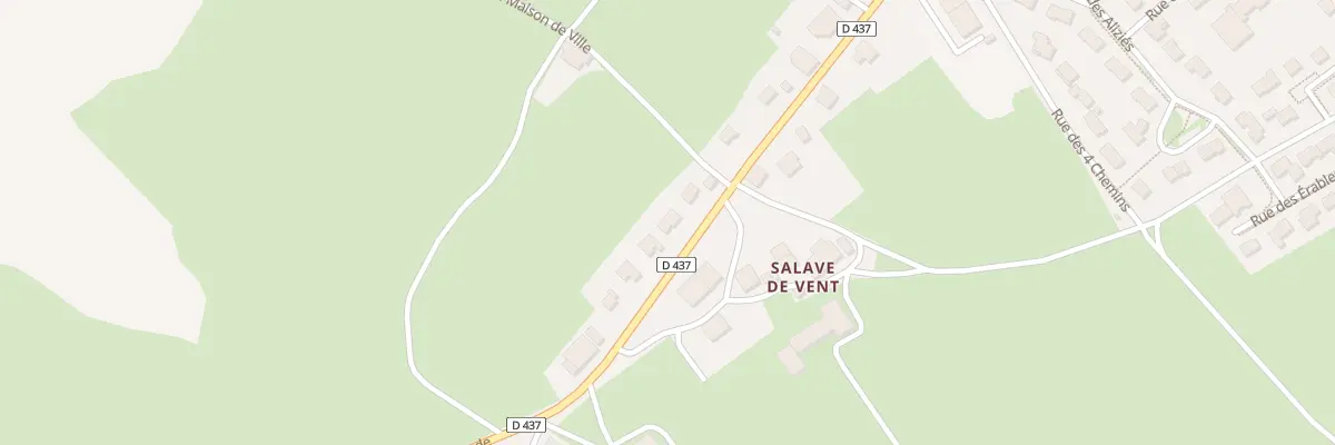 Plan du 14 Rte de Saint-Claude à Saint-Laurent-en-Grandvaux