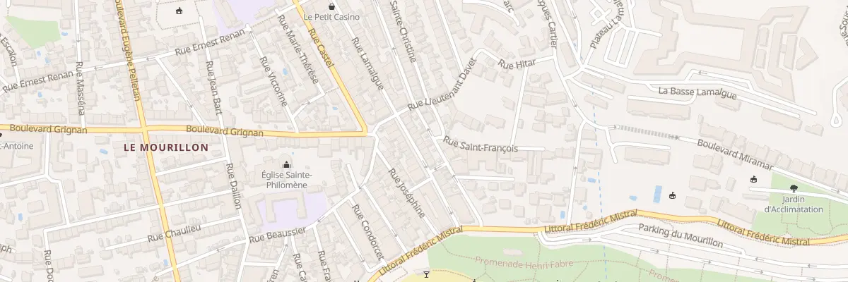 Plan du 70 Bd Sainte Hélène à Toulon