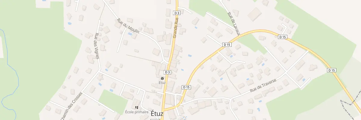 Plan du 35 Grande Rue à Étuz
