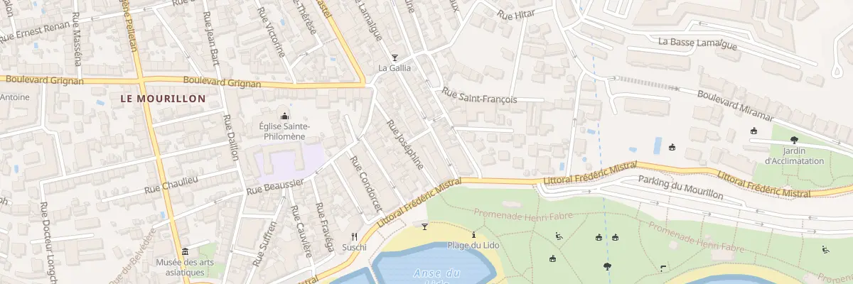 Plan du 85 Bd Sainte Hélène à Toulon