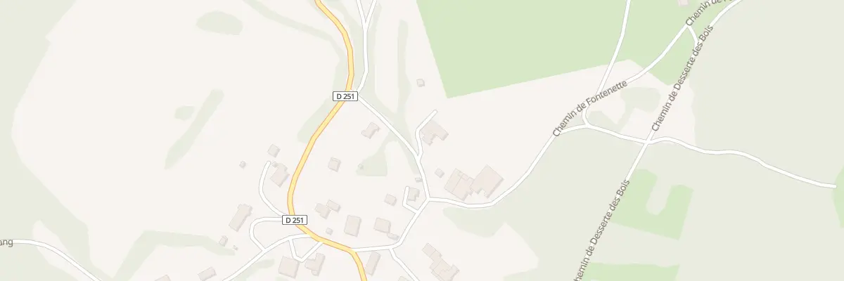 Plan du 4 Che de la Demoiselle à Moutoux