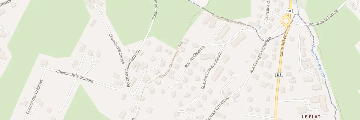Plan du 268 Rue du Chapitre à Bassens