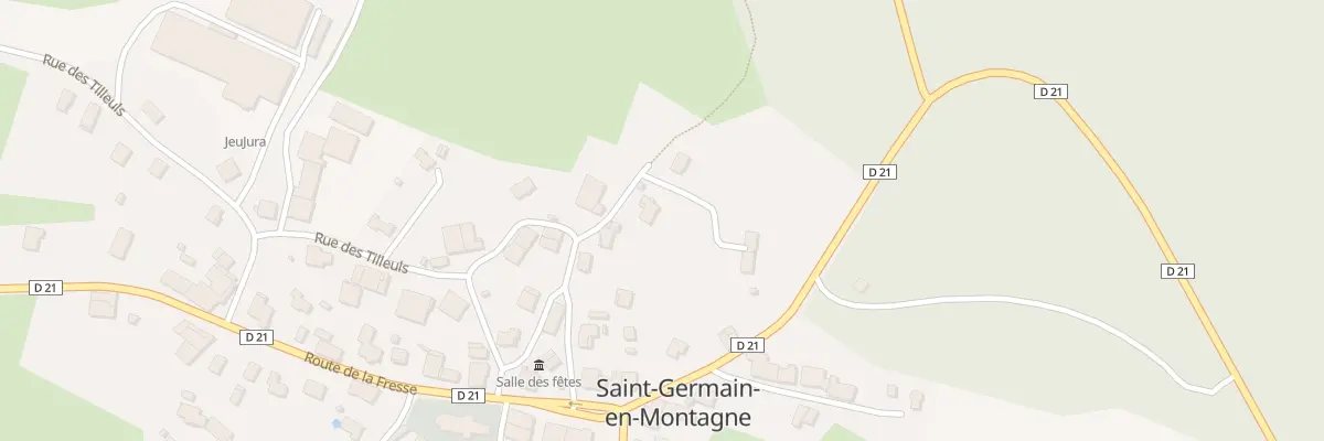 Plan du 10B Rue de l’Ecole à Saint-Germain-en-Montagne