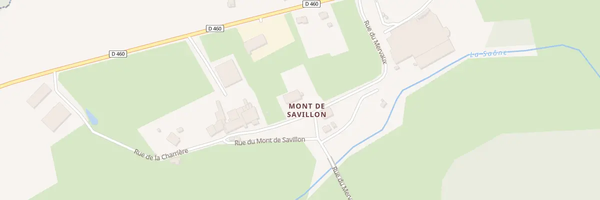 Plan du 20 Rue de la Charrière à Monthureux-sur-Saône