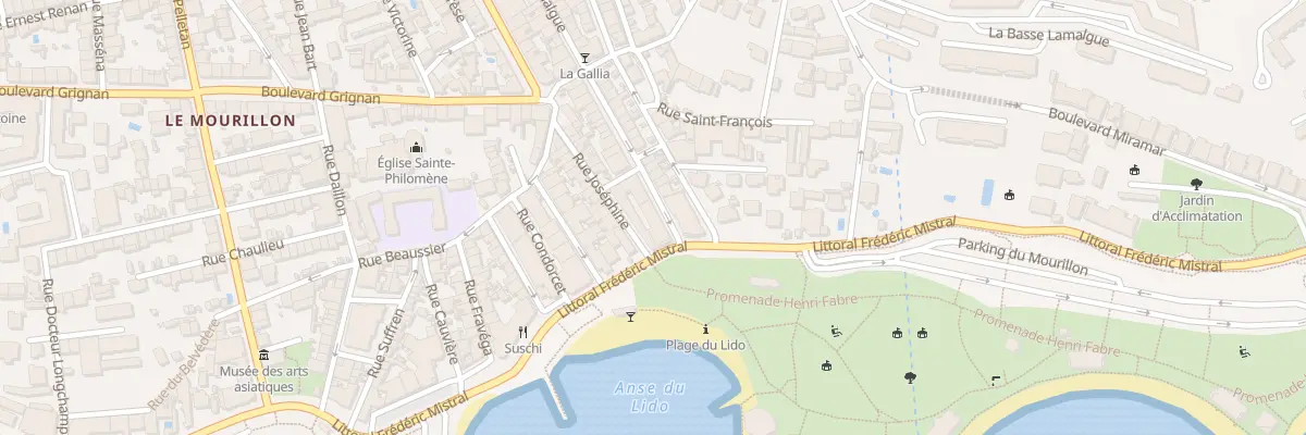 Plan du 89 Bd Sainte Hélène à Toulon
