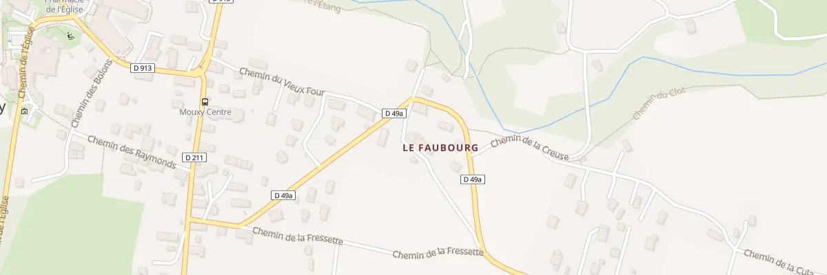 Plan du 5230F Che de la Curia à Mouxy