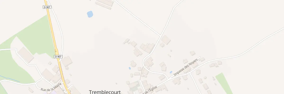 Plan du 7 Pl de la Halle à Tremblecourt
