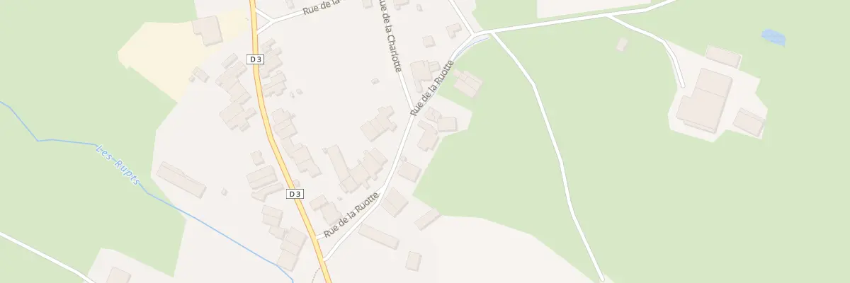 Plan du 8 Rue de la Ruotte à Gevigney-et-Mercey