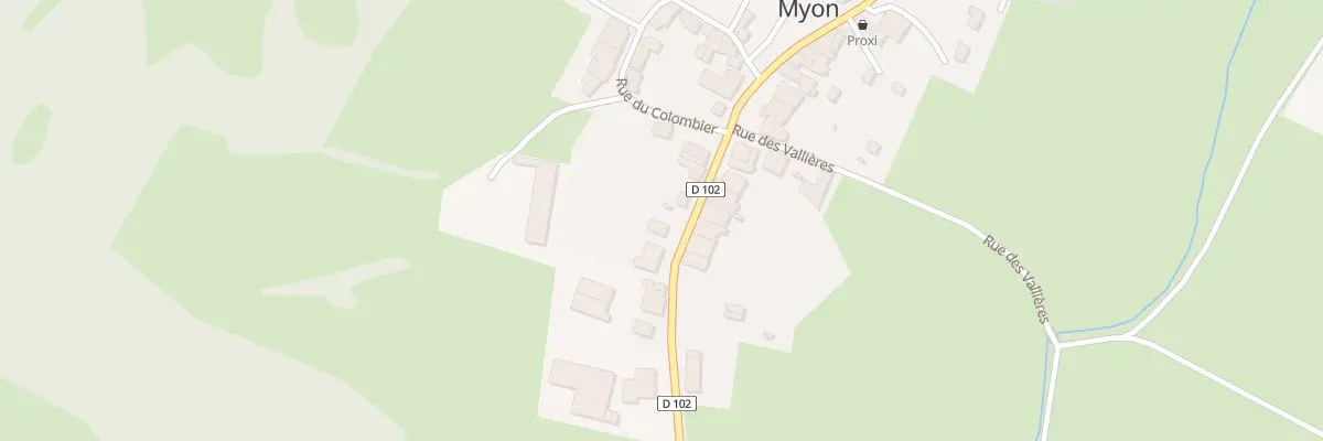Plan du 6 Rue des Vignes à Myon
