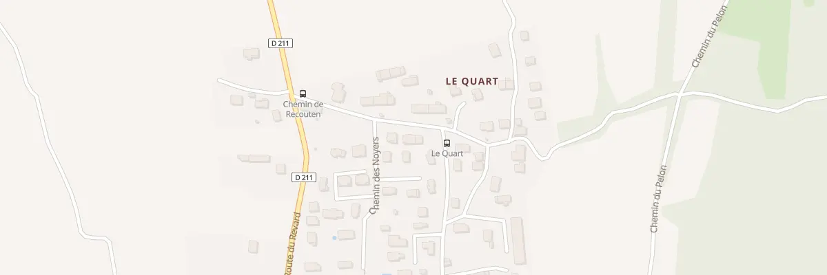 Plan du 579 Che de Fresenex à Drumettaz-Clarafond