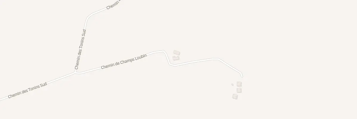 Plan du 541 Che de Champ-Loubin à Vaumeilh