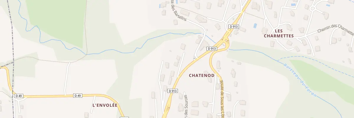 Plan du 53 Imp de Chatenod à Pugny-Chatenod