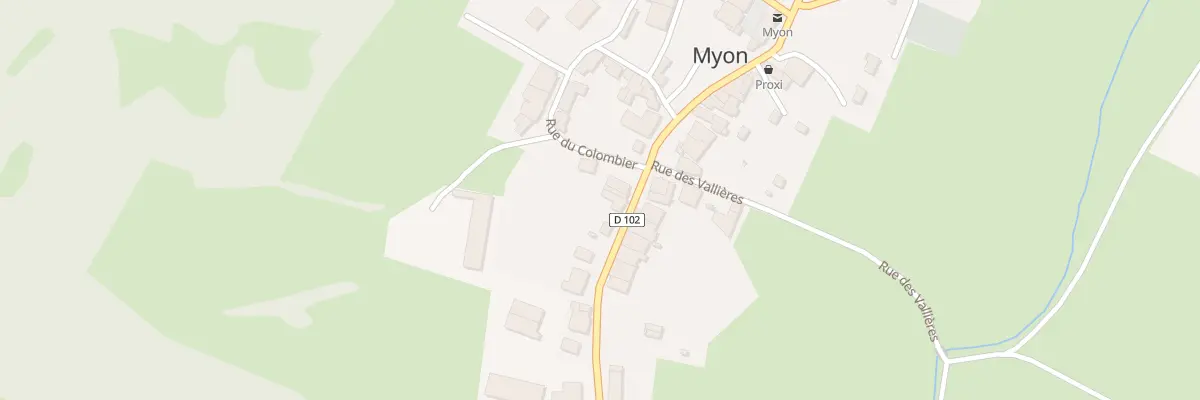 Plan du 4 Rue des Vignes à Myon