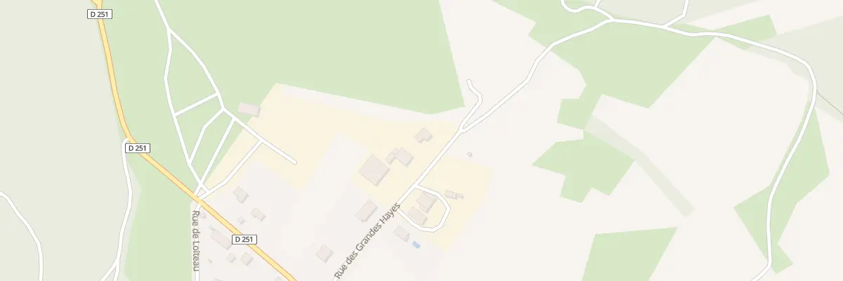 Plan du 7 Rue des Grandes Hayes à Équevillon