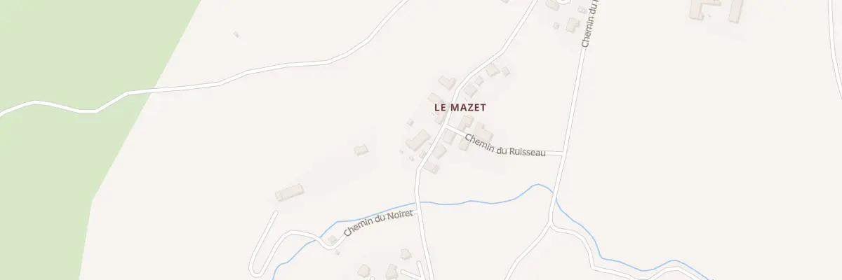 Plan du 1453 Rte du Mazet à Entrelacs