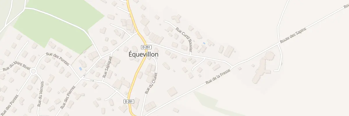 Plan du 4 Rue du Vieux Mont à Équevillon