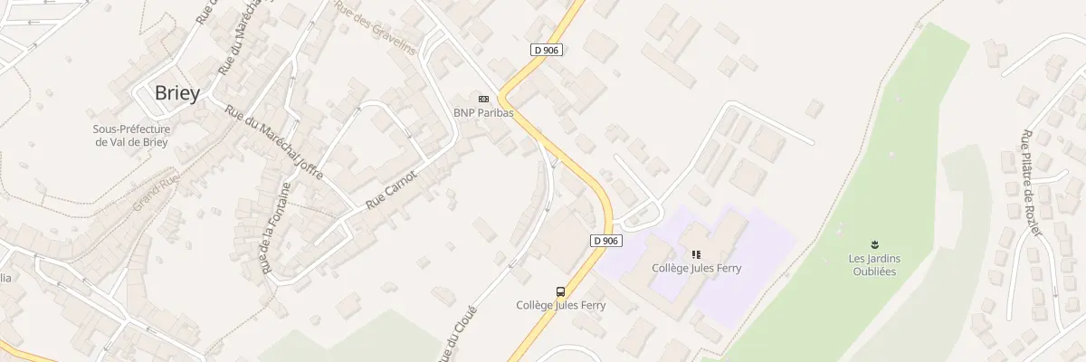 Plan du 8 Rue du Cloué à Val de Briey
