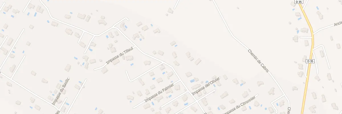 Plan du 5484 Le Gavelier à Brue-Auriac
