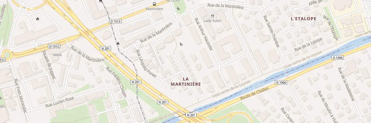 Plan du 86 All des Marronniers à Bassens