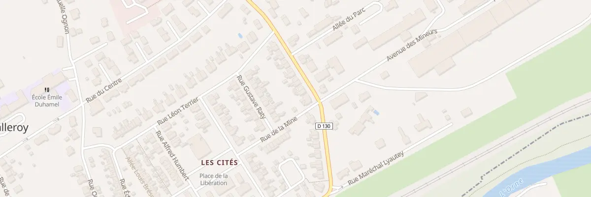 Plan du 77 Av Alexandre Dreux à Valleroy