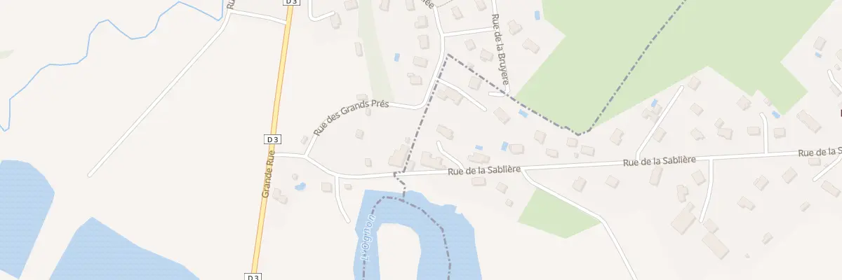 Plan du 62 Rue de la Sablière à Boulot