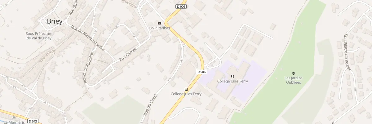 Plan du 3 Rue du Cloué à Val de Briey