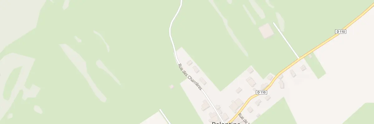 Plan du 9001 Rue des Charrières à Palantine